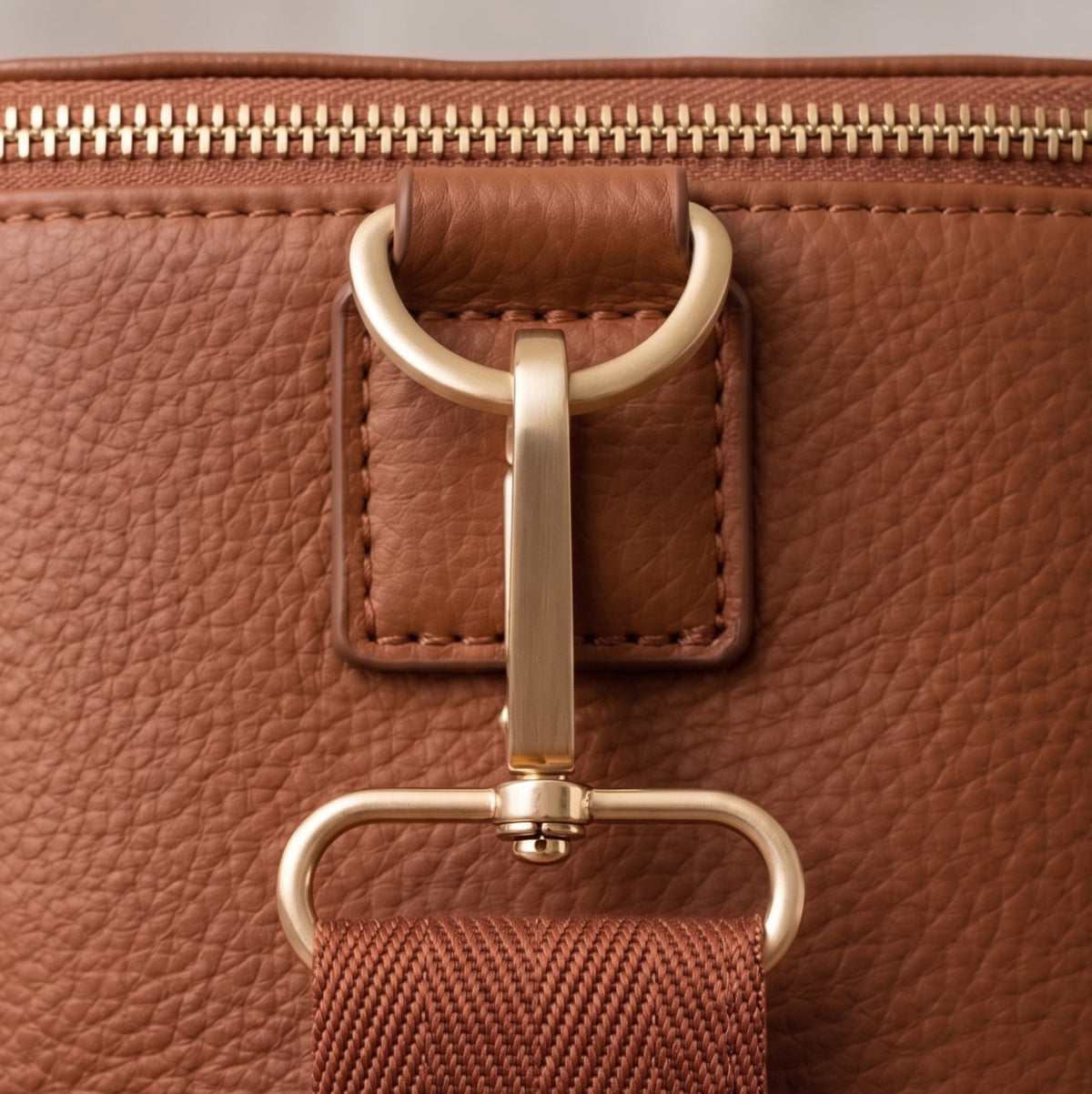 Sac à langer camel signature - L’Iconique